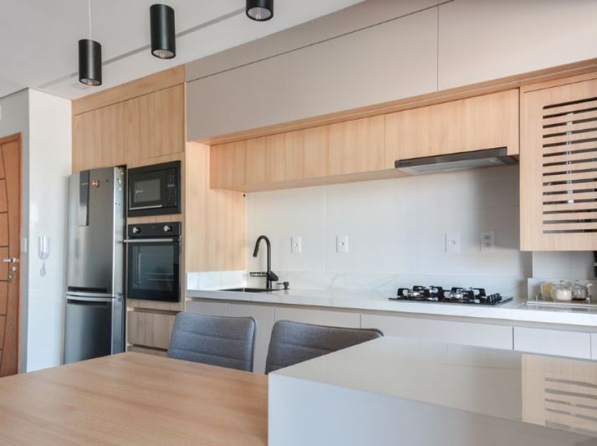 Bancada Renovada com Contact Imitação Mármore - ideia