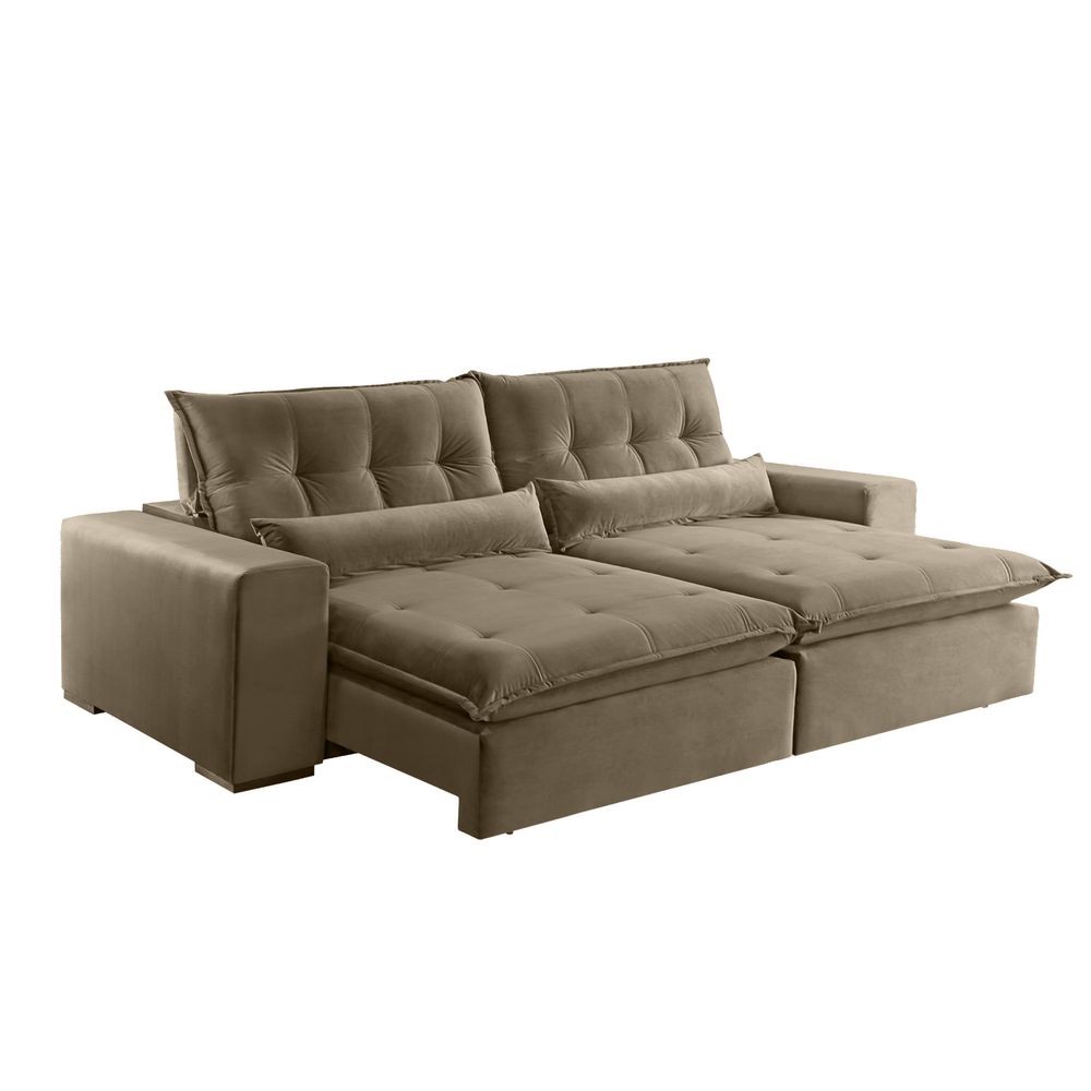 Com Iluminação Embutida: Sofá que Acolhe e Ilumina - ideia