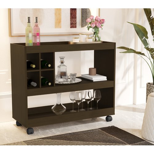 Buffet com Adega Integrada: Praticidade e Elegância para os Amantes do Vinho - inspiração