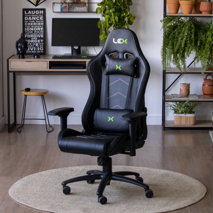 Cadeira Ergonômica Gamer com Iluminação LED Personalizável: Imersão e Estilo - ideia