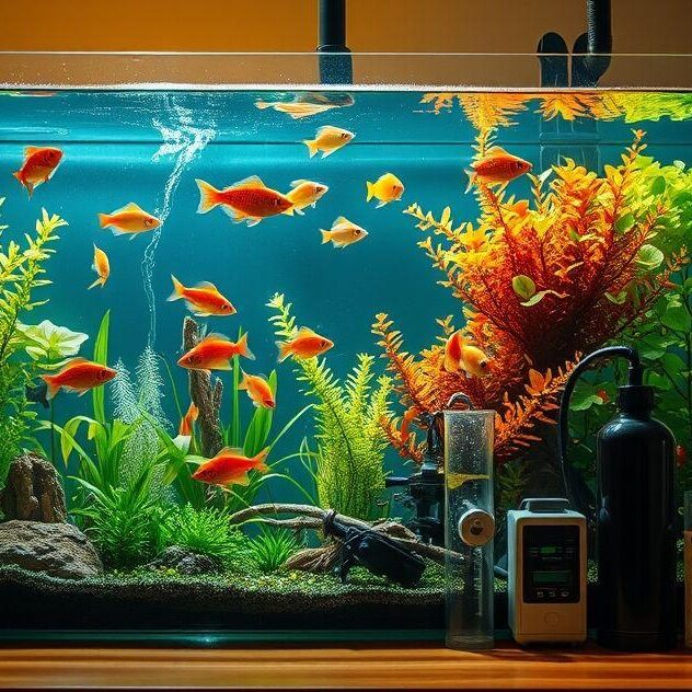 No Aquário Desativado: Reuso Inusitado - ideia