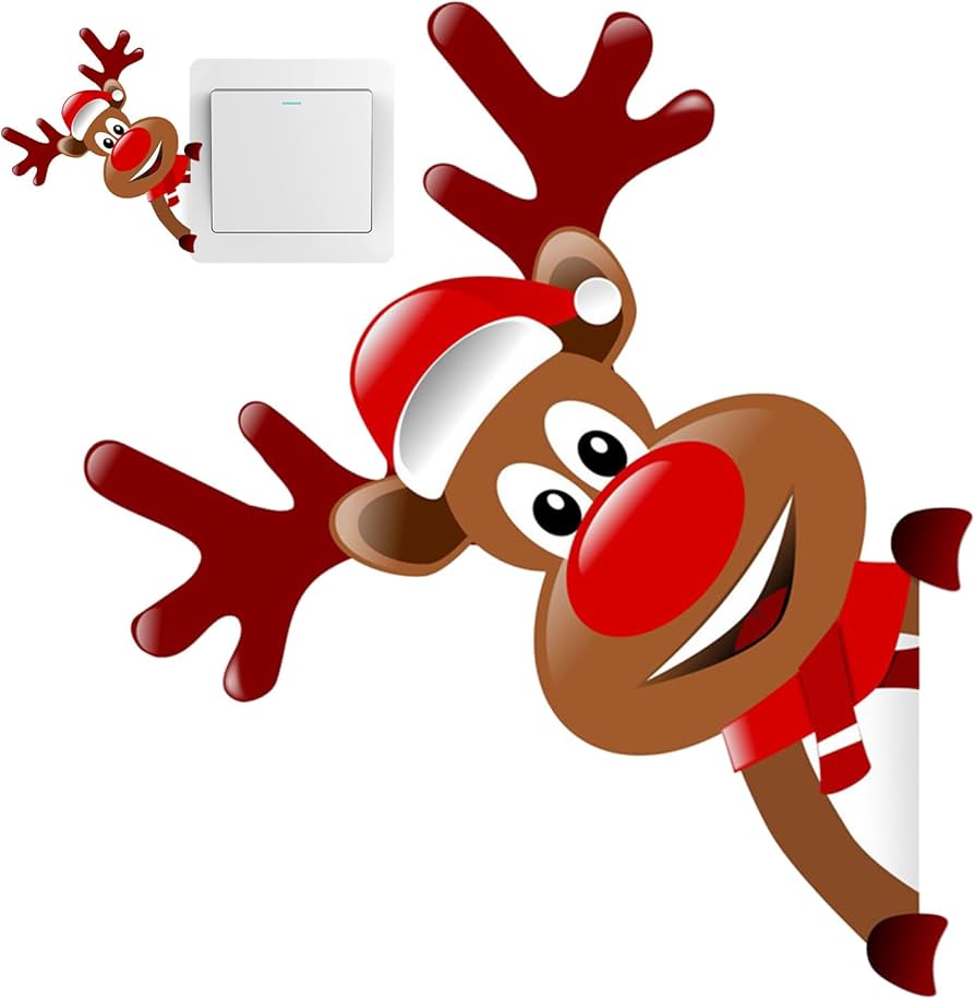 Adesivo Divertido: Personalize Seus Interruptores com Adesivos Temáticos - inspiração