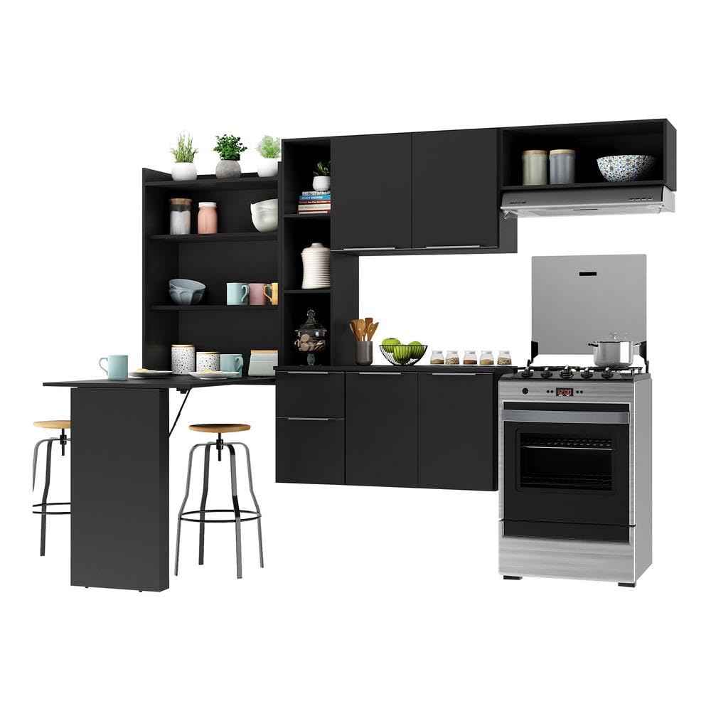 Cozinha Compacta Inteligente: Soluções Dobráveis e Multifuncionais! - ideia