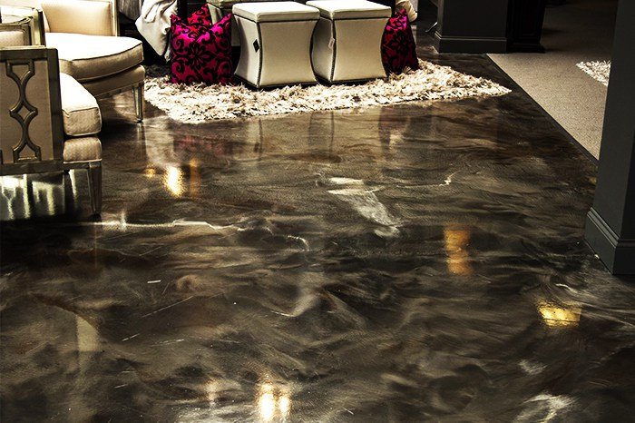 Efeito Metalizado: Sofisticação Industrial com Toque Futurista - ideia