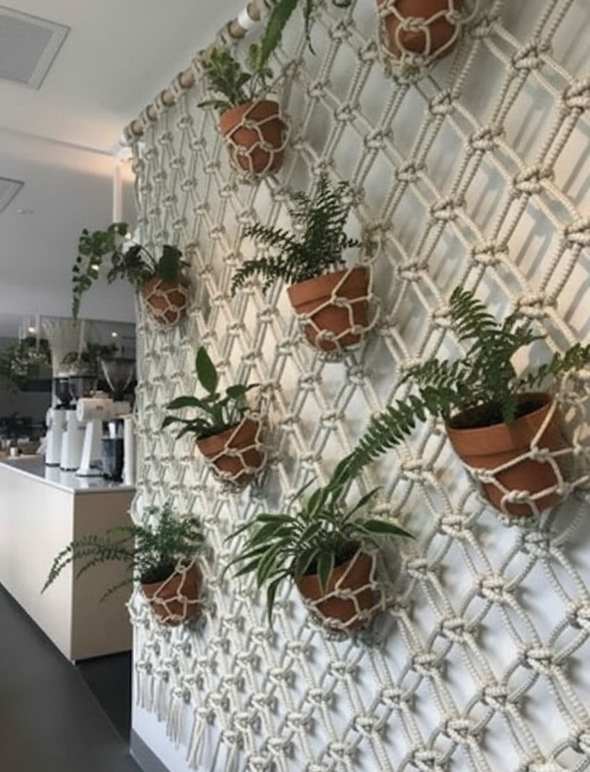 Com Detalhes em Macramê e Toques Artesanais - detalhe