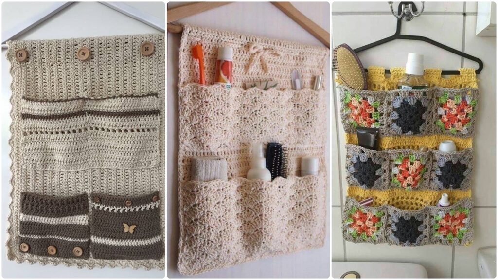 Artesanal e Acolhedor: Nichos de Crochê para Pequenos Objetos - detalhe