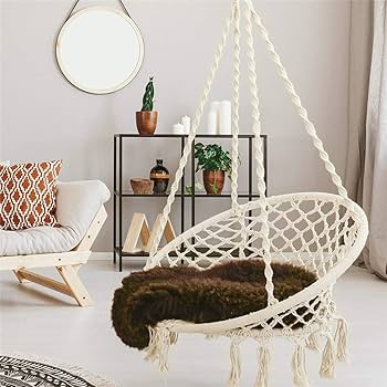 Cadeiras de Design com Detalhes em Macramê: Boemia Elegante - detalhe