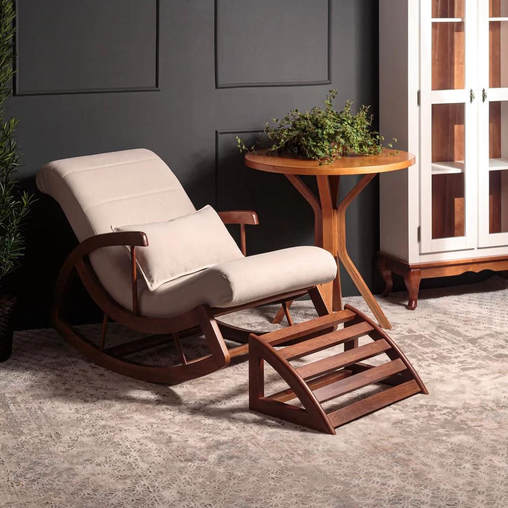 Poltrona de Balanço: Conforto e Nostalgia em um Só Lugar - inspiração