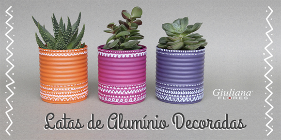 Reaproveitando Latas Decoradas: Sustentabilidade e Charme Rústico - ideia