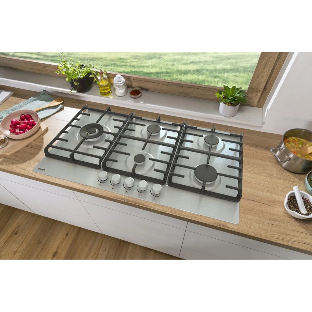 Integrado a Bancada de Madeira Rústica - detalhe