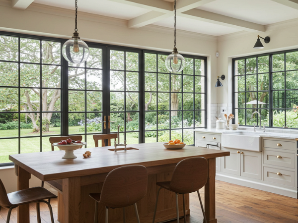 Com Azulejos Brilhantes e Metais Refletivos - detalhe