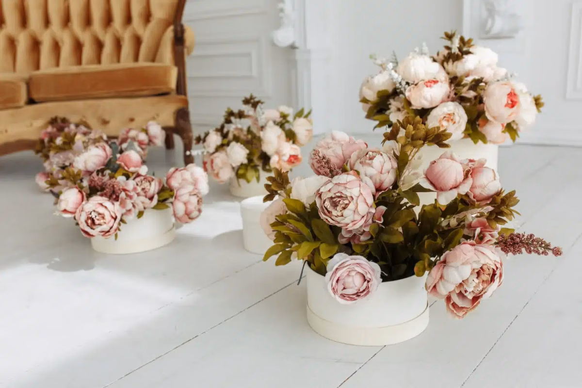 Delicadeza e Charme Com Decoração Floral - ideia