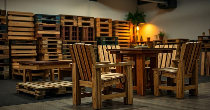 Reaproveitando Pallets na Decoração e Mobiliário - detalhe