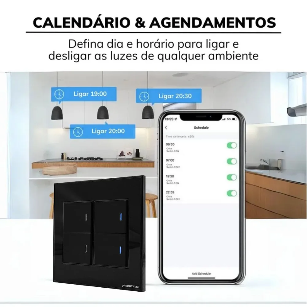 Tecnologia Camuflada: Esconda Interruptores Atrás de Quadros Interativos - detalhe