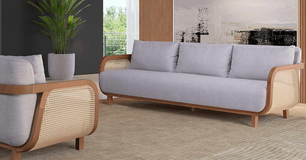 Móveis de Madeira e Palha Natural: Elegância Artesanal - ideia