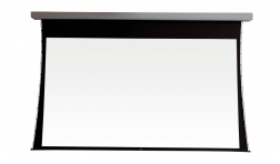 Tela de Projeção Tensionada em Moldura de Veludo - detalhe