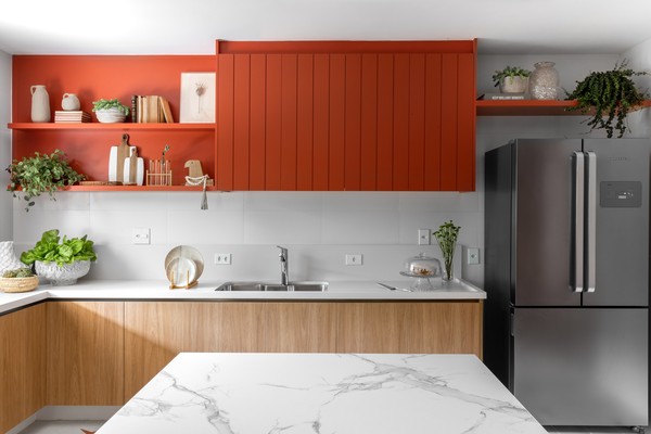 Terracota e Cobre: Aqueça Sua Cozinha com Elegância Rústica - ideia