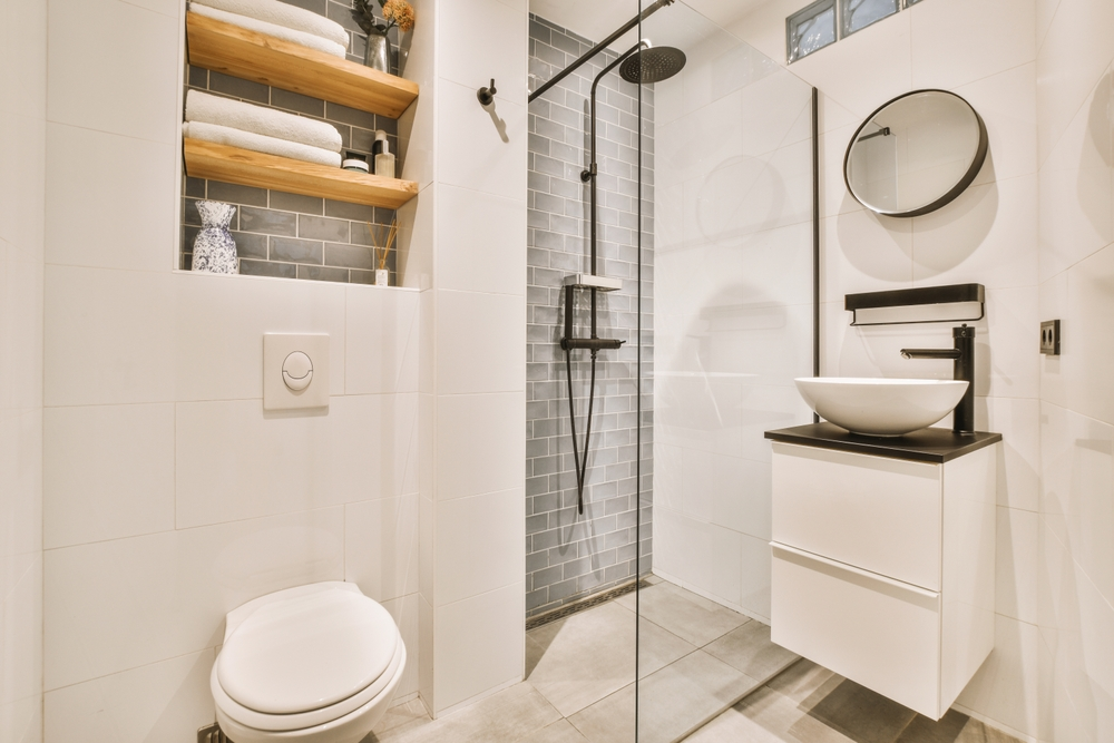 Industrial Chic: Box com Estrutura Metálica Aparente - detalhe