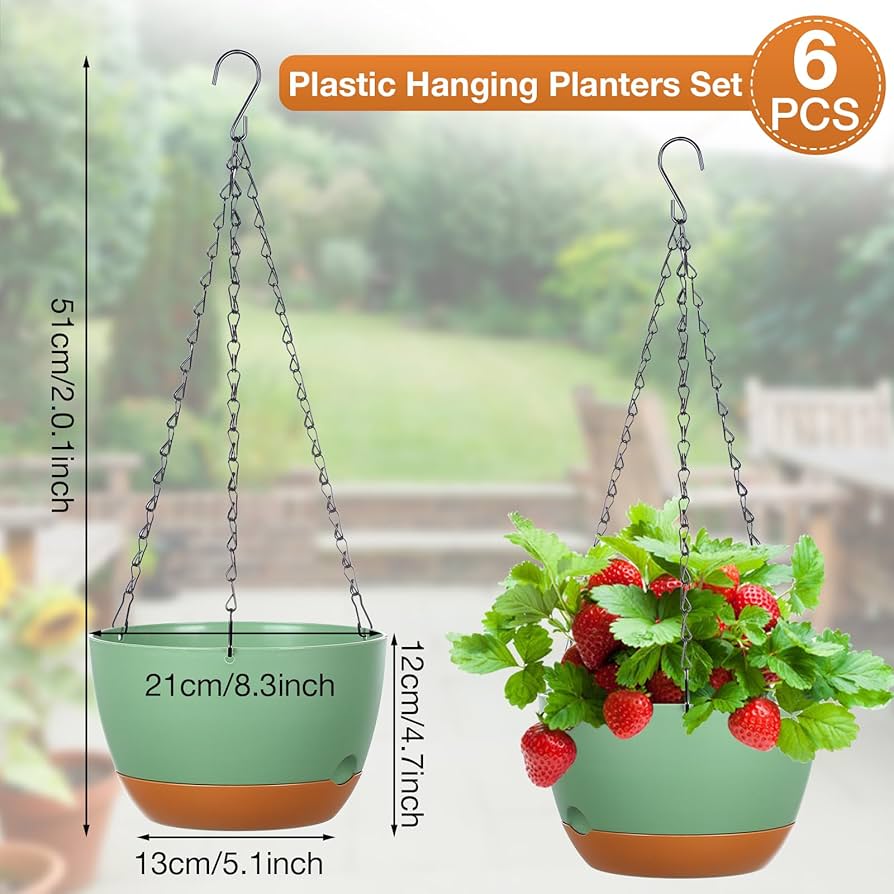 Suportes para Plantas Suspensos com Conexões Rosqueadas: Um Jardim Aéreo Original - inspiração