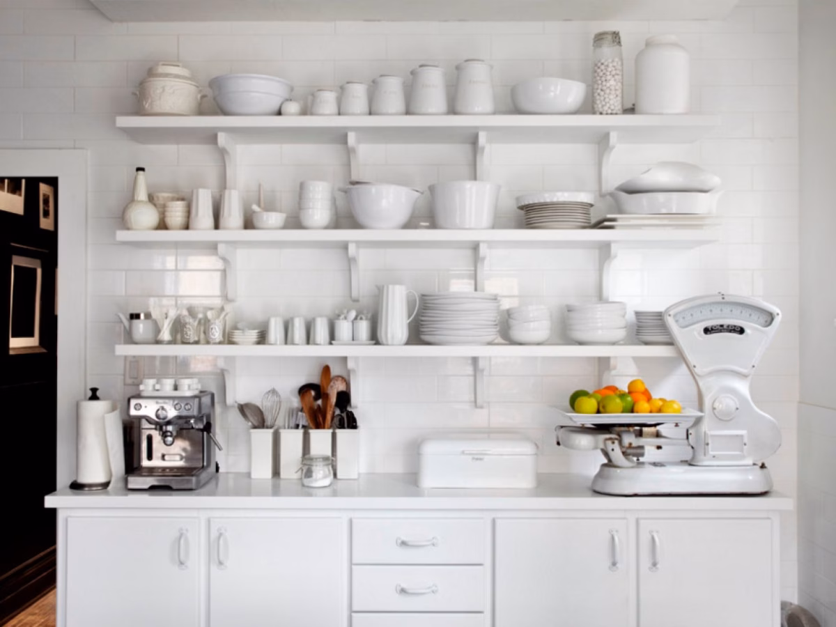 Com Prateleiras Abertas: Organização à Mostra com Estilo - detalhe