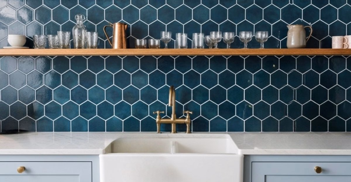 Com Pastilhas Coloridas no Frontão: Charme e Personalidade! - inspiração