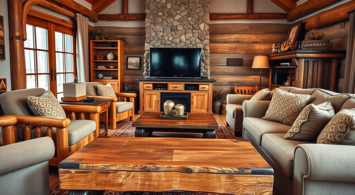 Móveis de Madeira com Revestimento em Tecido: Conforto e Estilo Aconchegante - inspiração