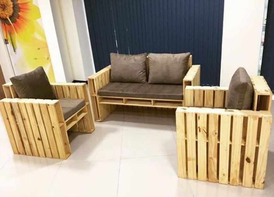 Paletes Repaginadas: Soluções Criativas e Sustentáveis para Seus Móveis - detalhe