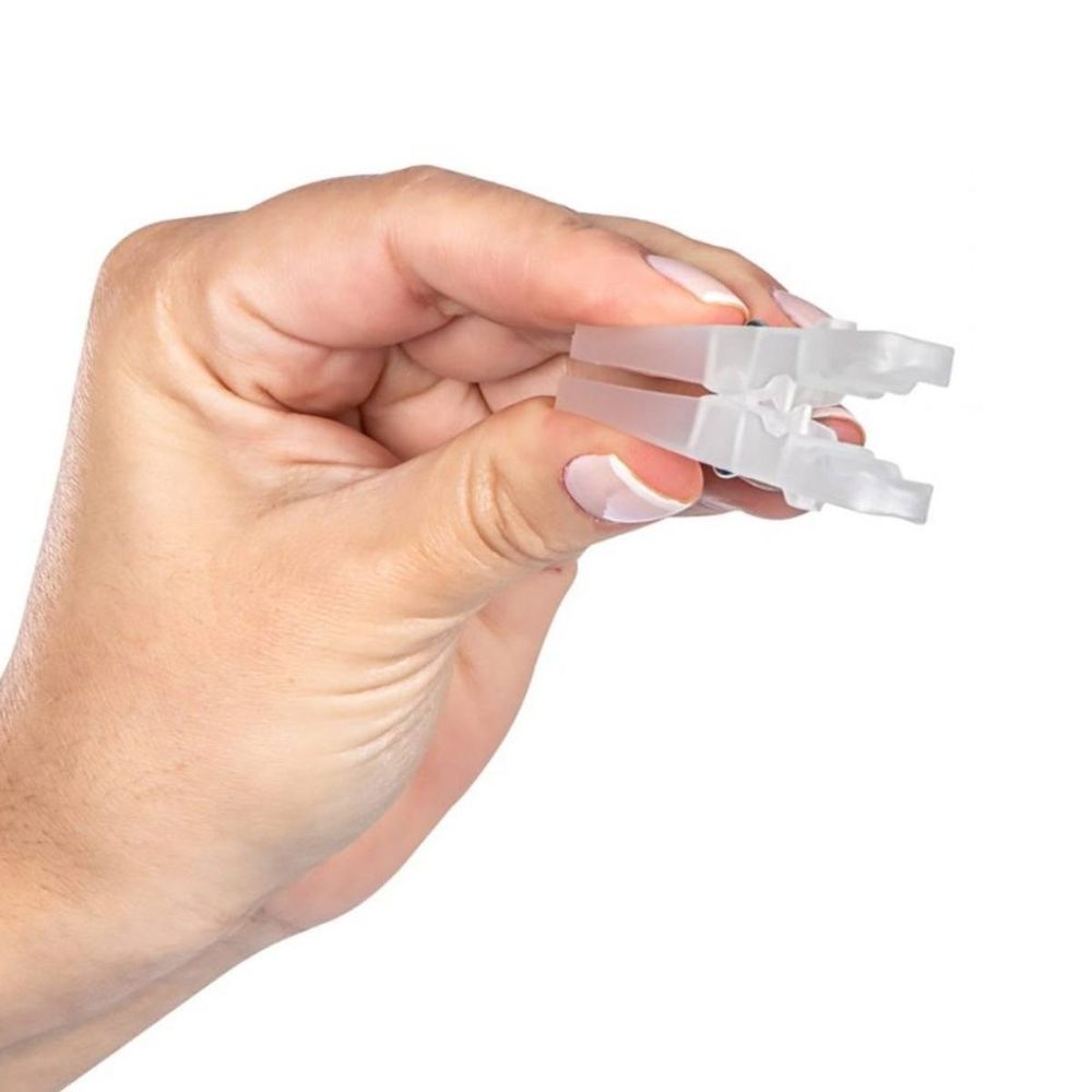 Embalagem Criativa para Presentes com Prendedores de Silicone Temáticos - detalhe