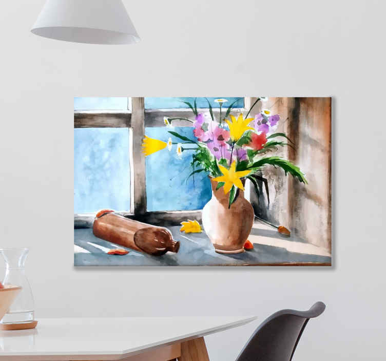 Quadros com Ilustrações Botânicas Vintage: Um Jardim Interior - ideia