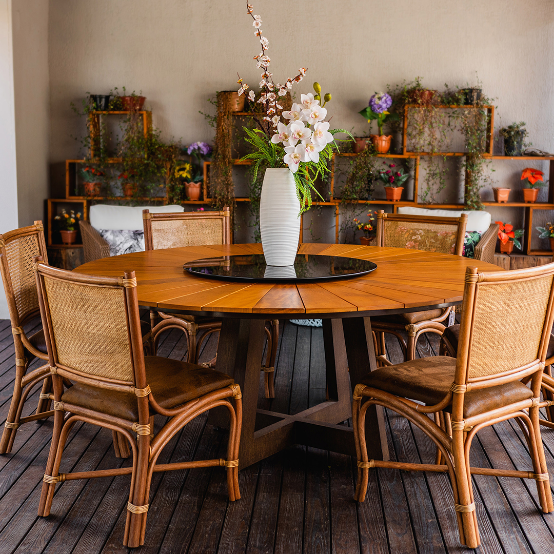 Em varandas e espaços gourmet: perfeita para momentos ao ar livre - detalhe