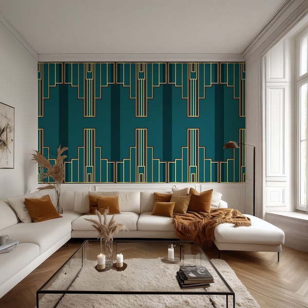 Estilo Art Déco: Um Toque Glamouroso e Fácil de Cuidar - detalhe