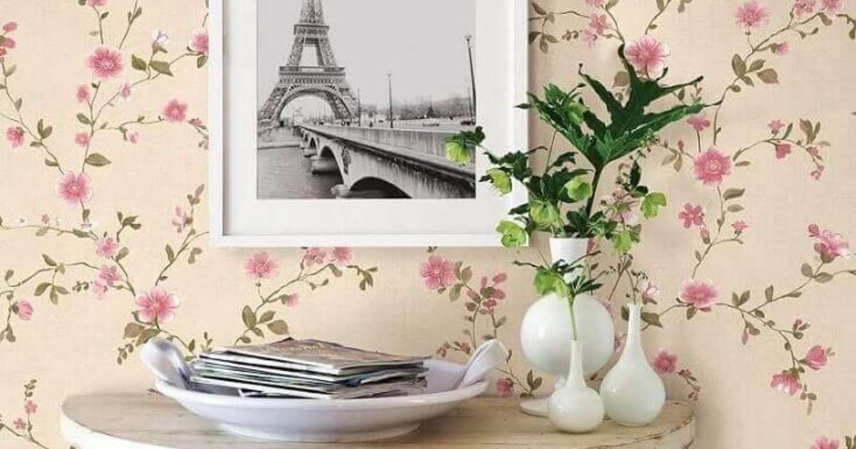 Floral Delicado: Romantismo e Leveza para um Ambiente Aconchegante - ideia