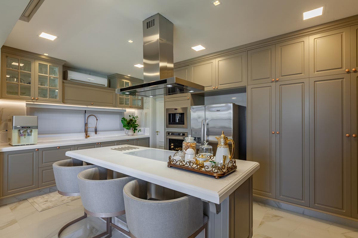 Cozinha Clássica Repaginada com Eletrodomésticos Vintage - detalhe