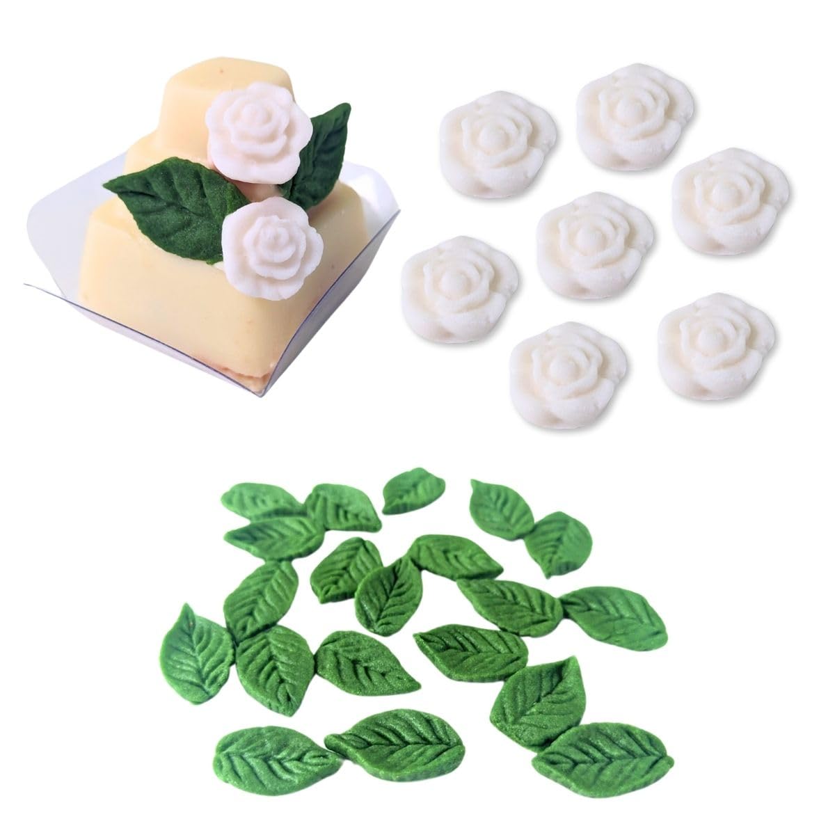 Decoração de Bolos e Doces com Flores Comestíveis: Sabor e Beleza - ideia