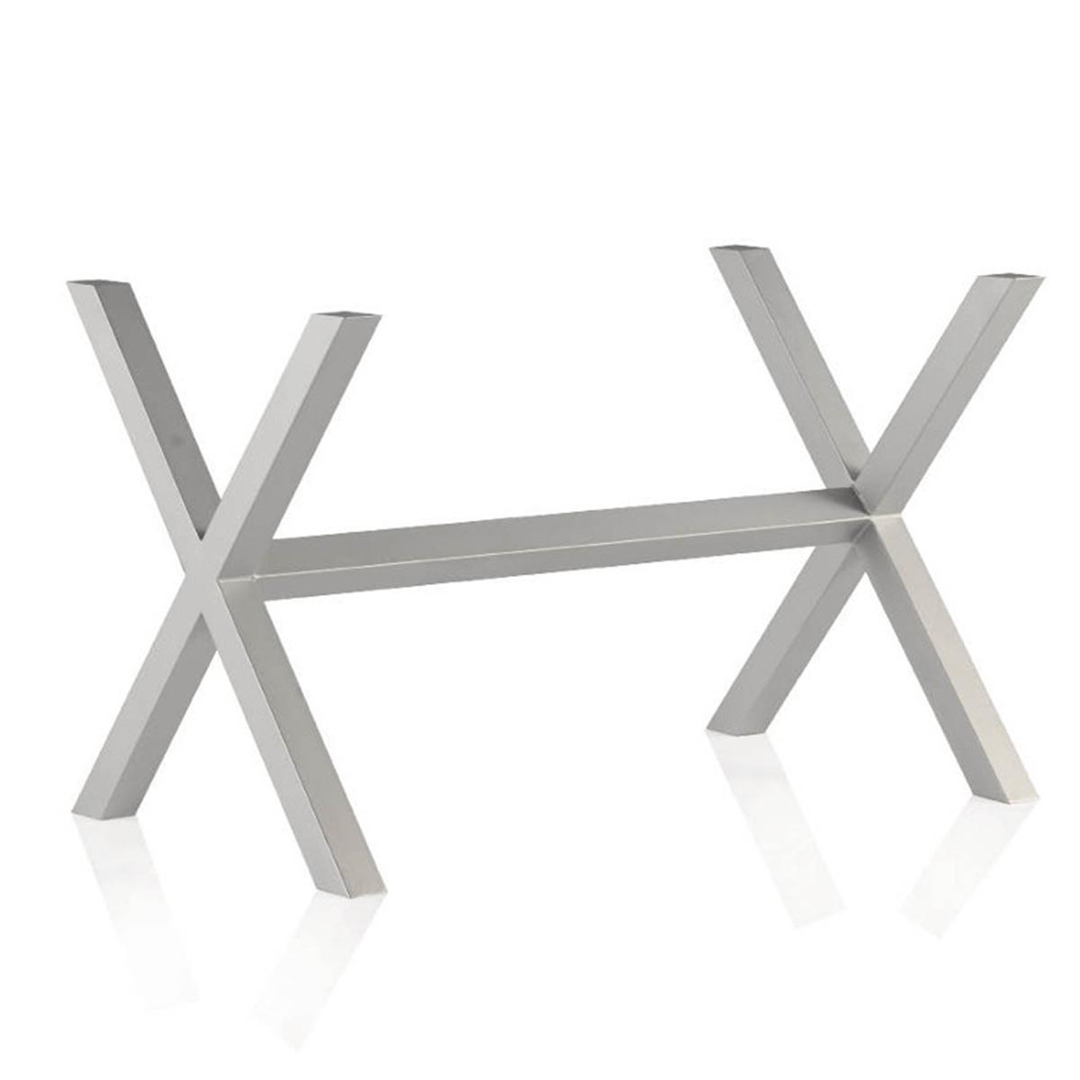 Bases de Mesa com Design Geométrico em Aço Carbono: Robustez e Elegância na Medida Certa - ideia