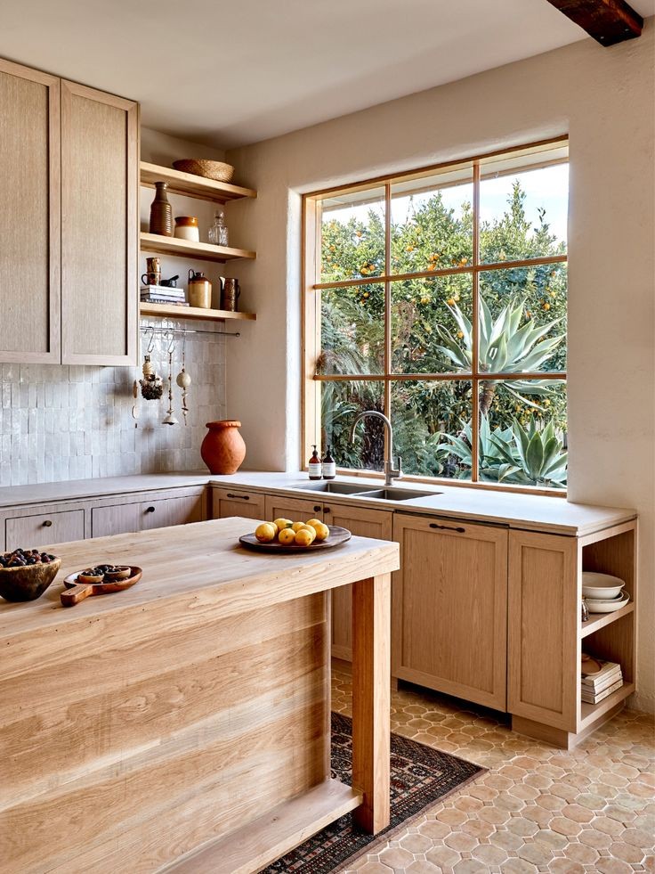 Cozinha Escandinava: Minimalismo, Cores Claras e Madeira Natural! - ideia