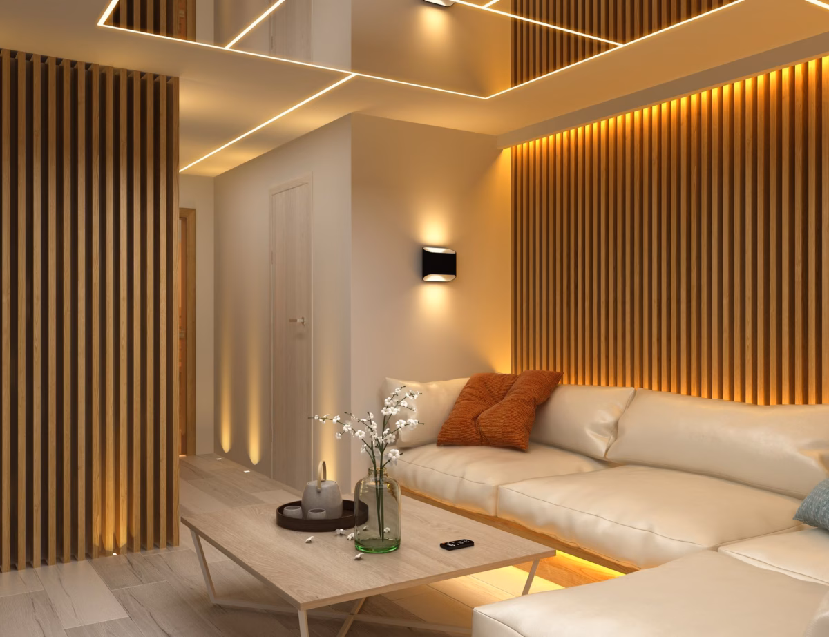 Luzes Aconchegantes: Iluminação Estratégica para Relaxar - ideia