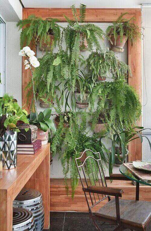 Natureza Urbana: Mini Jardim Vertical na Parede - inspiração