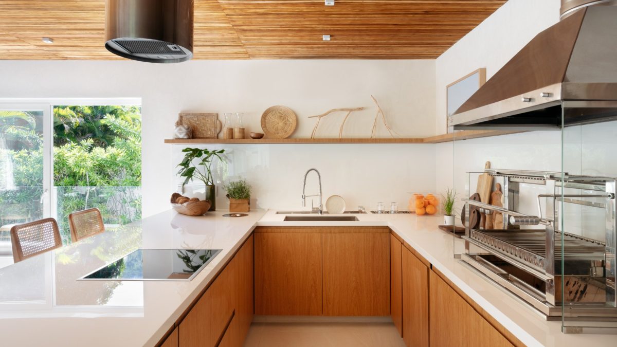 Cozinha Gourmet com Churrasqueira Integrada e Convivência - ideia