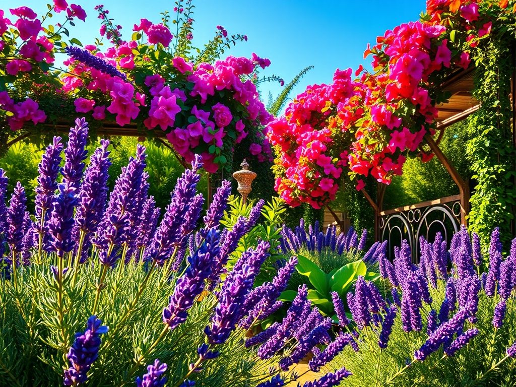 Elegância Campestre: Dálias e Crisântemos em Jardineiras de Madeira - ideia