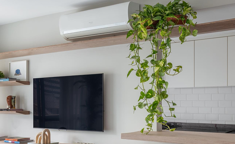 Ar-Condicionado Split e Plantas: Um Oasis Tropical Dentro de Casa - inspiração