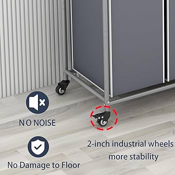 Cesto com Separador e Rodinhas: Praticidade Que Se Move! - ideia