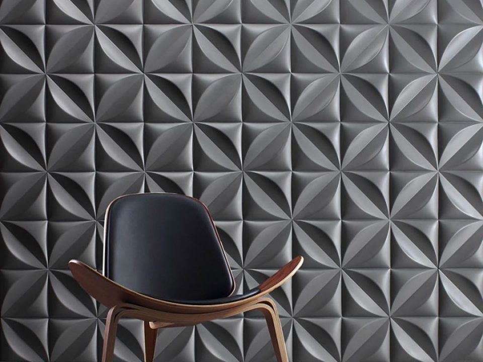 Revestimentos Cimentícios 3D: Texturas que Cativam - detalhe