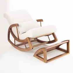 Poltrona de Balanço: Conforto e Nostalgia em um Só Lugar - ideia