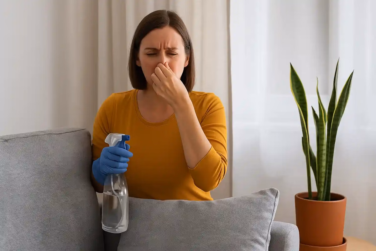 Com Cortinas Leves e Aromatizadores de Tecido DIY - ideia