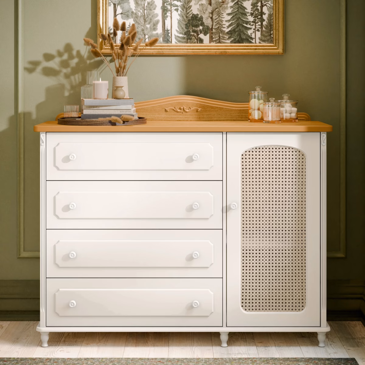 Cômoda Customizada com Adesivos: Solução Prática e Divertida - inspiração