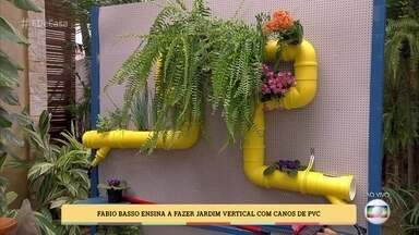 Jardins Verticais DIY com Tubos e Conexões: A Natureza Invadindo Seu Espaço - inspiração