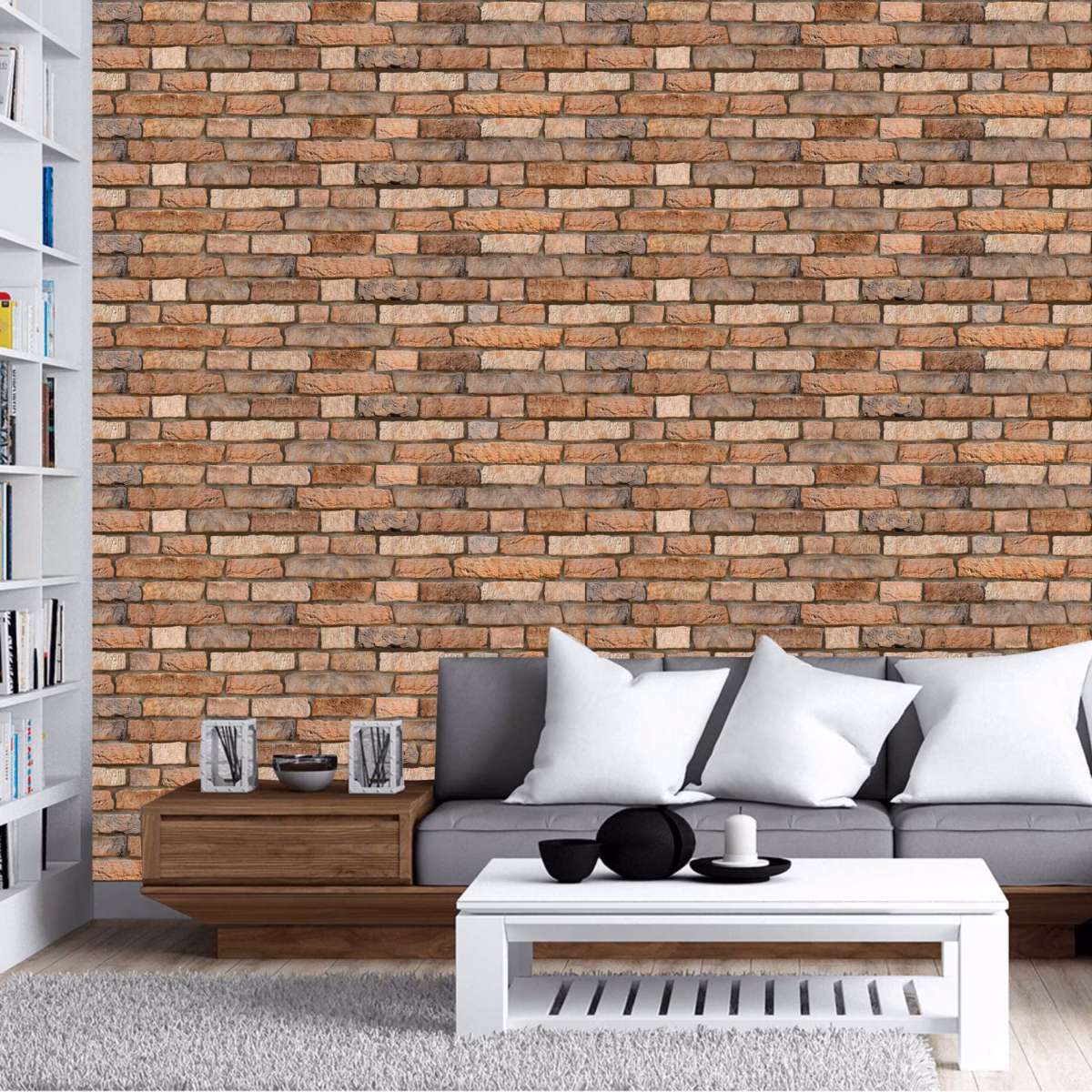 Efeito Tijolinho Aparente: Um Toque Rústico e Aconchegante - ideia