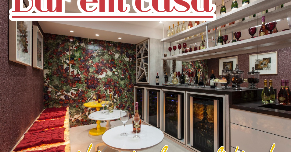 Bar Minimalista Moderno: Linhas Retas e Cores Neutras - detalhe