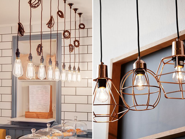 Iluminação Suspensa com Lâmpadas de Filamento: Aconchego e Estilo de Fábrica - inspiração